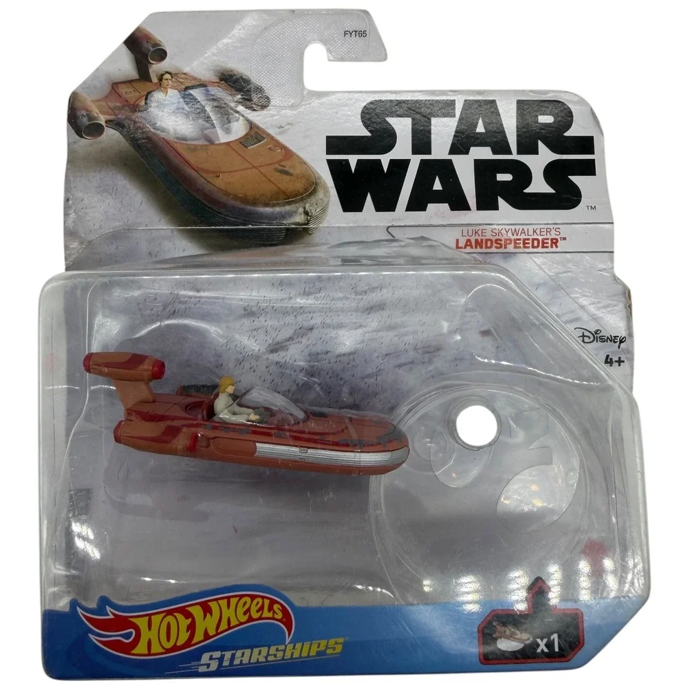 Hot Wheels Star Wars Starships Landspeeder‎ Sandcrawler Millennium Falcon Lot